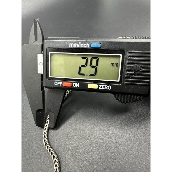 Trollbeads Sterling Silver 925 Foxtail Chain Bracelet 7” - Picture 6 of 8